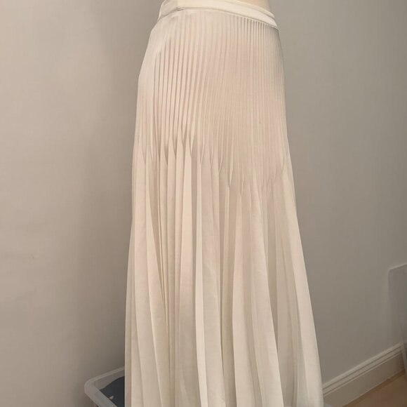 REISS Dora Pleated Midi Skirt, Size 2 - Picture 9 of 12